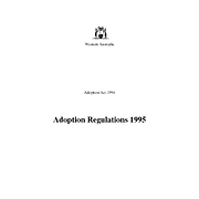 Adoption Regulations 1995